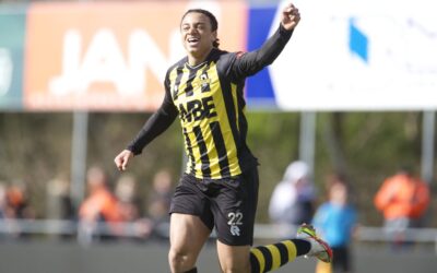 Delano Asante Shines with Assist in Rijnsburgse Boys’ KNVB Cup Defeat to Feyenoord