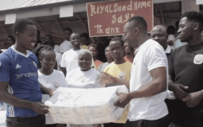 Bernard Tekpetey Spreads Joy with Donations to Royal Seed Orphanage in Kasoa