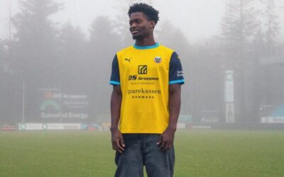 Richmond Gyamfi Returns to Hobro IK on Loan from AGF