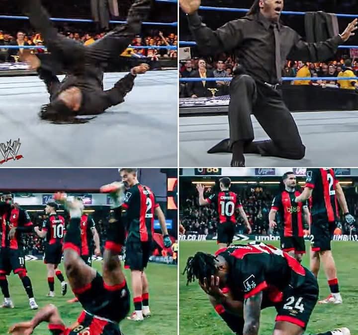 Antoine Semenyo Channels WWE Legend Booker T with Iconic Goal Celebration