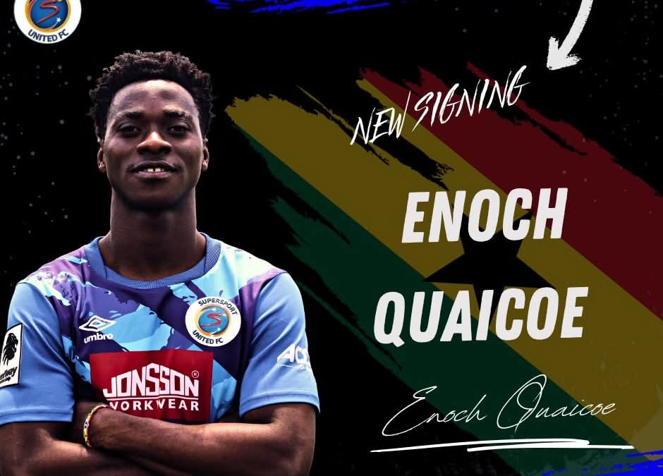 Enoch Quaicoe: Ghanaian Speedster Joins SuperSport United in Ambitious Move