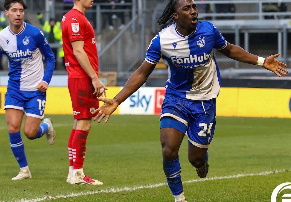Gatlin O’Donkor Shines as Bristol Rovers Defeat Barnsley 3-1