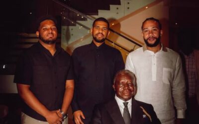 A Royal Visit: Otumfuo Nana Sei Tu Ababio Meets Memphis Depay at Lake Bosomtwe