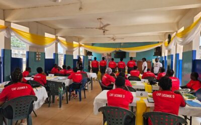 From Prison to Pitch: Female Inmates at Nsawam Prison Embark on CAF Licence D Coaching Journey