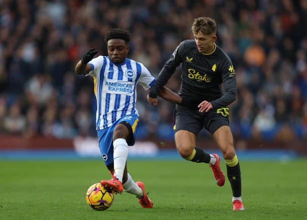 Lamptey Shines but Brighton Falls to Everton in Stunning Home Loss