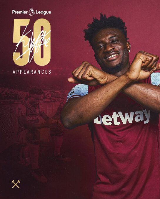 Mohammed Kudus Reaches 50 Premier League Appearances Amid West Ham’s Tough Season