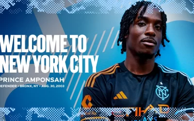 New York City FC announce signing of Ghanaian defender Prince Amponsah