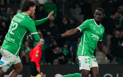 Augustine Boakye Shines with Brace, Earns Spot in Ligue 1 Team of the Week