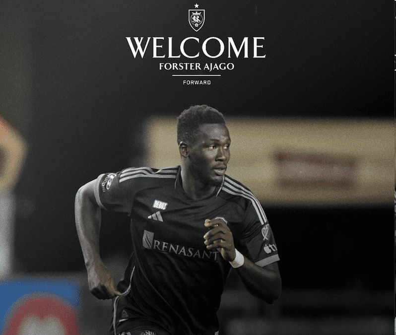Forster Ajago Joins Real Salt Lake: Ghanaian Striker Ready to Make Utah His Home