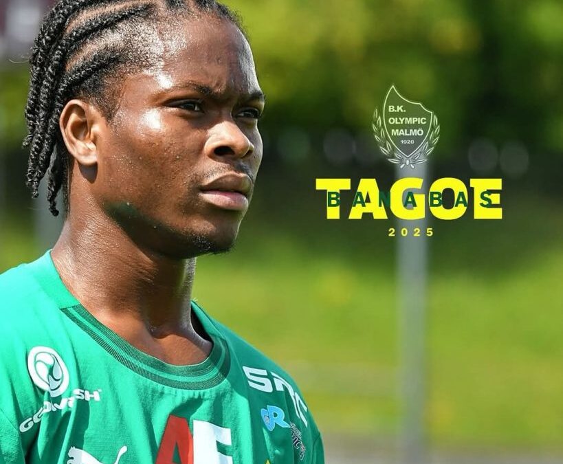 Ghanaian Defender Banabas Tagoe Returns to BK Olympic on Loan