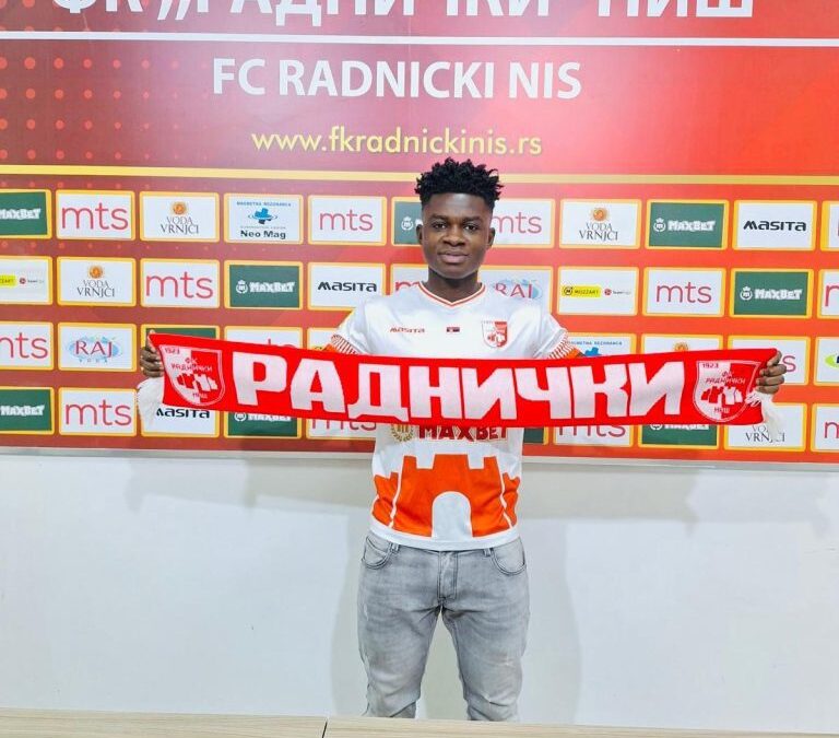 Joseph Opoku: Ghanaian Defender Takes Bold Step to Serbian SuperLiga with Radnički Niš