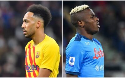 “Osimhen and Aubameyang Eye MVP Crown Ahead of AFCON 2025 Showdown”