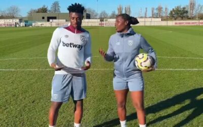 Tekkers Showdown: Freda Ayisi Challenges Mohammed Kudus to a Skill Duel