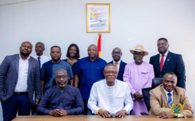 Kofi Adams Takes First Steps in Sports Reform with GFA Meeting