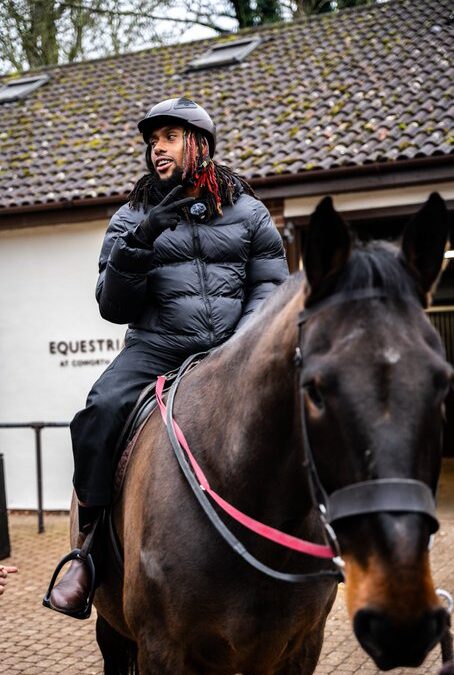 Alex Iwobi Explores New Passion as He Swaps Football Boots for the Saddle