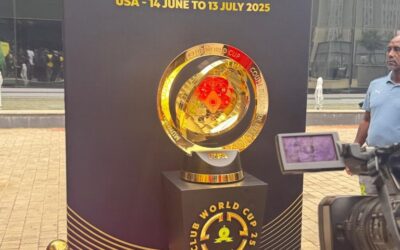 A Historic Arrival: FIFA Club World Cup Trophy Lands in South Africa