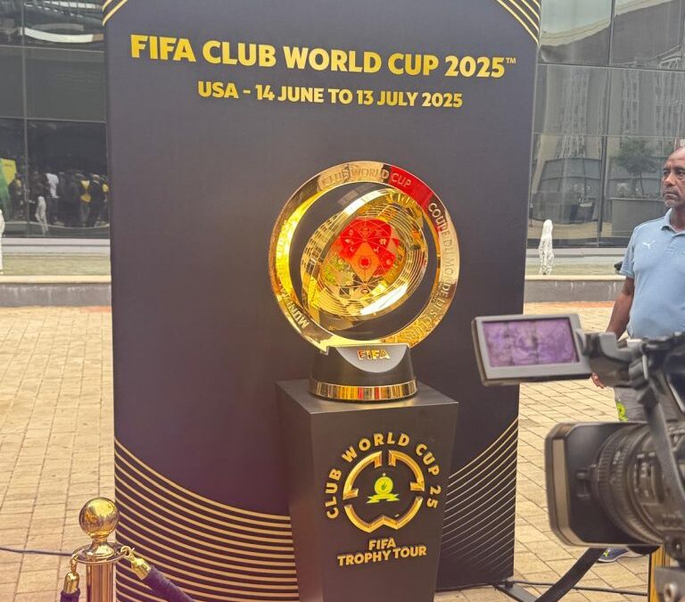 A Historic Arrival: FIFA Club World Cup Trophy Lands in South Africa