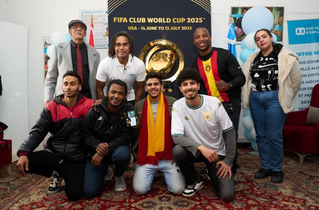 FIFA Club World Cup Trophy Embarks on Historic African Tour