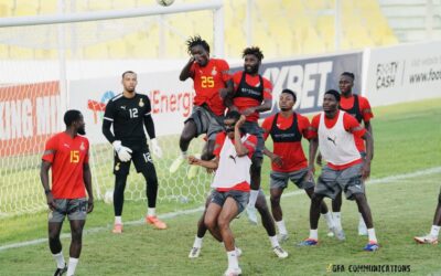 Black Stars Kick Off Training Camp Ahead of Crucial World Cup Qualifiers