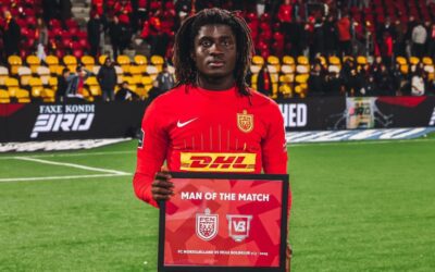 Caleb Yirenkyi Shines as Nordsjaelland Triumphs Over Vejle
