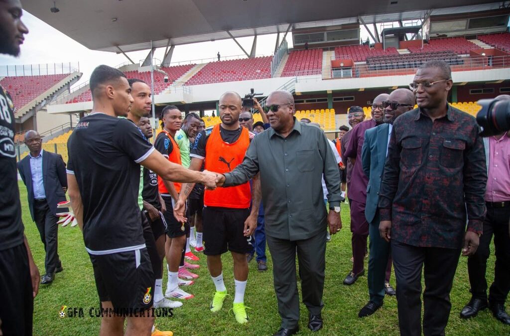 Mahama’s Message to Black Stars: ‘We Haven’t Given Up on You’