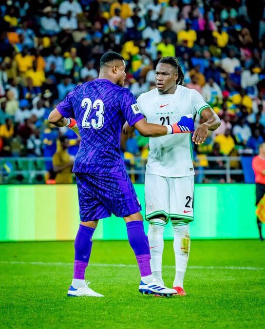 Stanley Nwabali Praises Super Eagles’ Spirit After Clean Sheet Against Rwanda