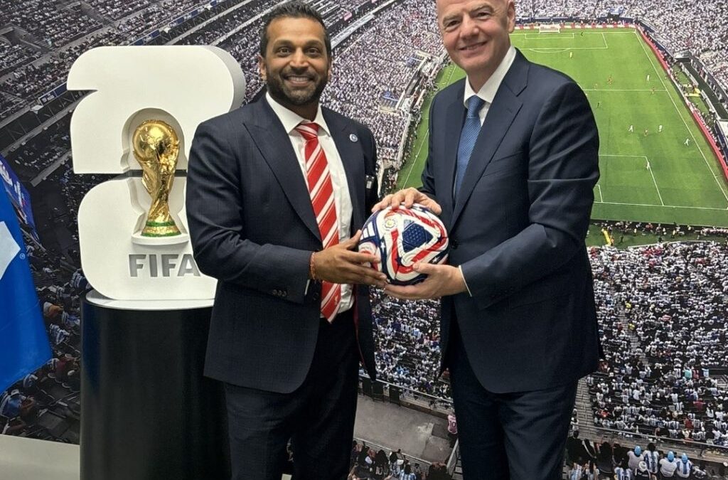“Infantino Meets U.S. Top Officials as FIFA Ramps Up for Historic World Cups”