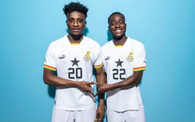 Kudus and Sulemana Visit Black Stars Camp Ahead of Unity Cup Clash with Nigeria