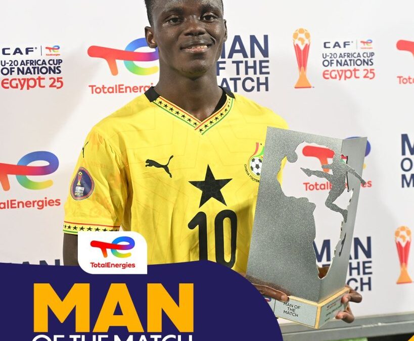 Abdul Aziz Issah Shines Bright with Man of the Match Performance in Black Satellites’ Victory