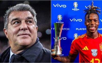 Barça Shift Focus Away from Nico Williams, Says Laporta