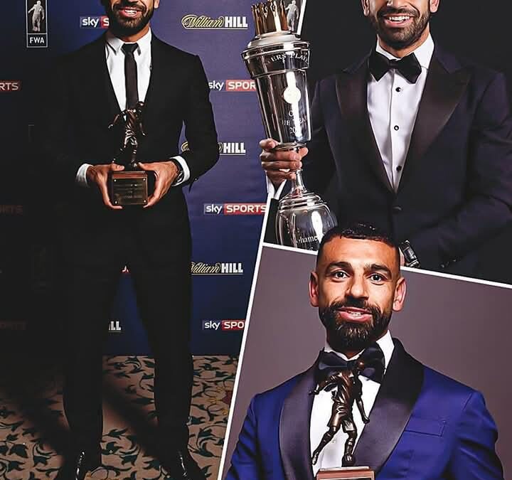 Mohamed Salah Wins FWA Player of the Year for Third Time