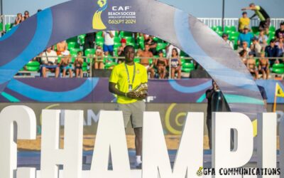 From Teshie to Barcelona: Alexander Adjei Makes Historic Leap in Beach Soccer