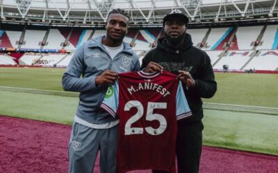 Rap Royalty Meets Football Star: M.anifest and Mohammed Kudus Share Special Moment in London