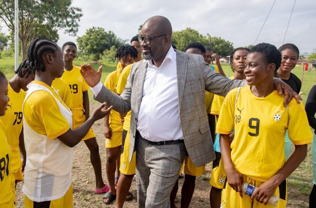 United for Glory: GFA President Kurt Okraku Rallies Black Princesses at Prampram Camp
