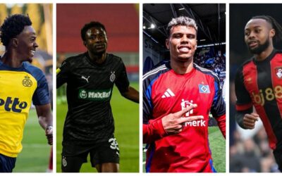 Ghana’s Brightest in Europe: Top 8 Ghanaian Footballers Who Shone in the 2024/25 Season