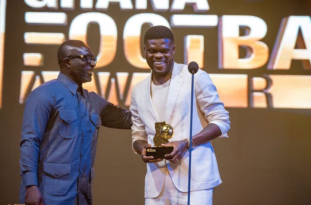 Thomas Partey Honoured as Ghana’s Footballer of the Year for Third Time Running