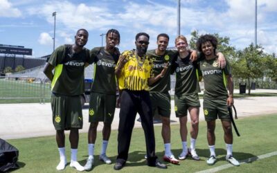 Patoranking Meets Adeyemi: Nigerian Star Lights Up Borussia Dortmund’s Club World Cup Prep in the U.S.
