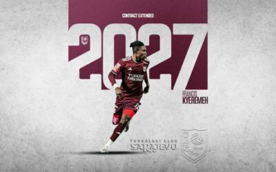 Kyeremeh Commits Future to FK Sarajevo with New 2027 Deal