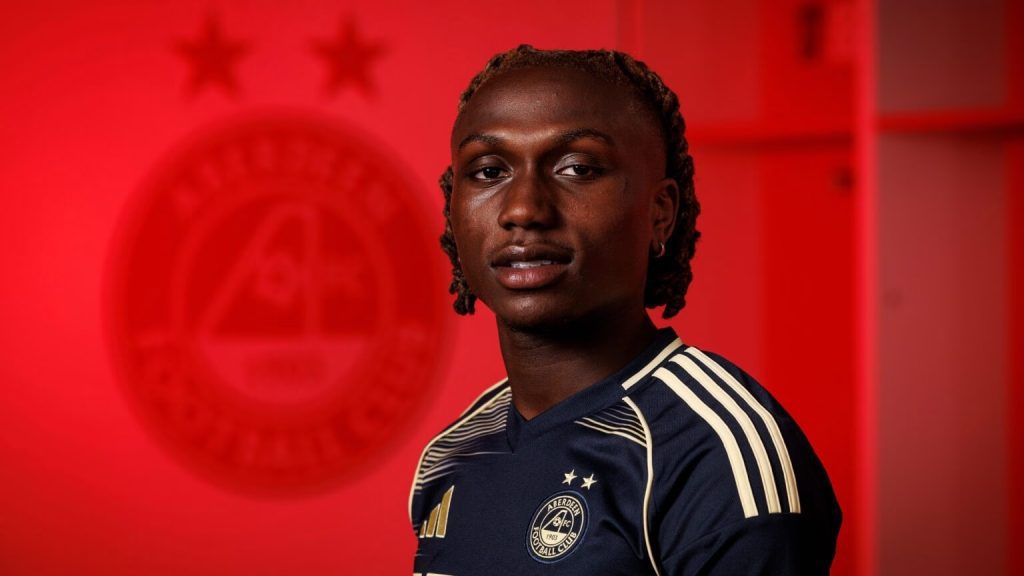 Emmanuel Gyamfi Vows to Give His All After Joining Aberdeen FC
