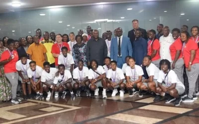 Black Queens Honoured at Jubilee House After WAFCON Heroics ⚽