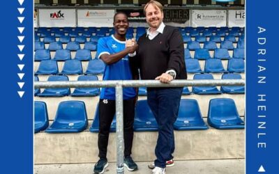 Neustrelitz Unveil Adrian Heinle: German-Ghanaian Speedster to Ignite Attack