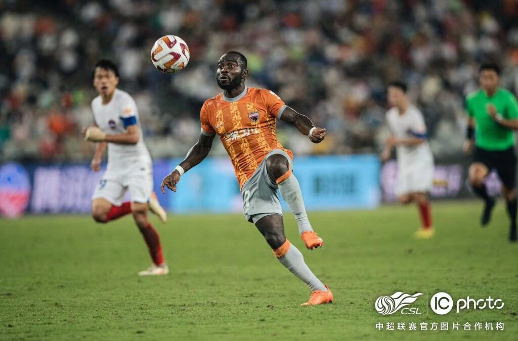 Frank Acheampong Strikes Again for Henan FC in Thrilling Chinese Super League Encounter