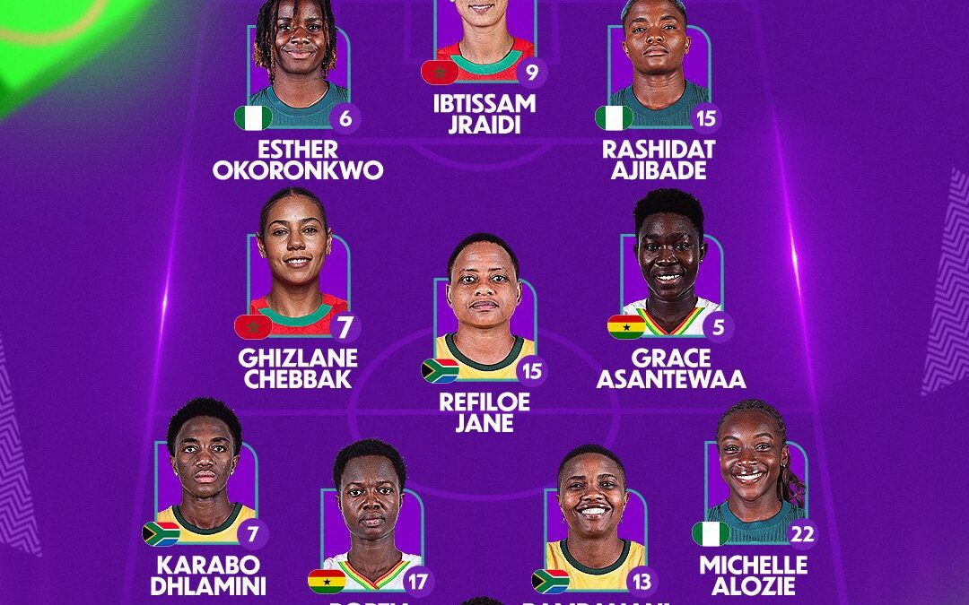 Queens of WAFCON: Asantewaa and Boakye Shine in Team of the Tournament Honor