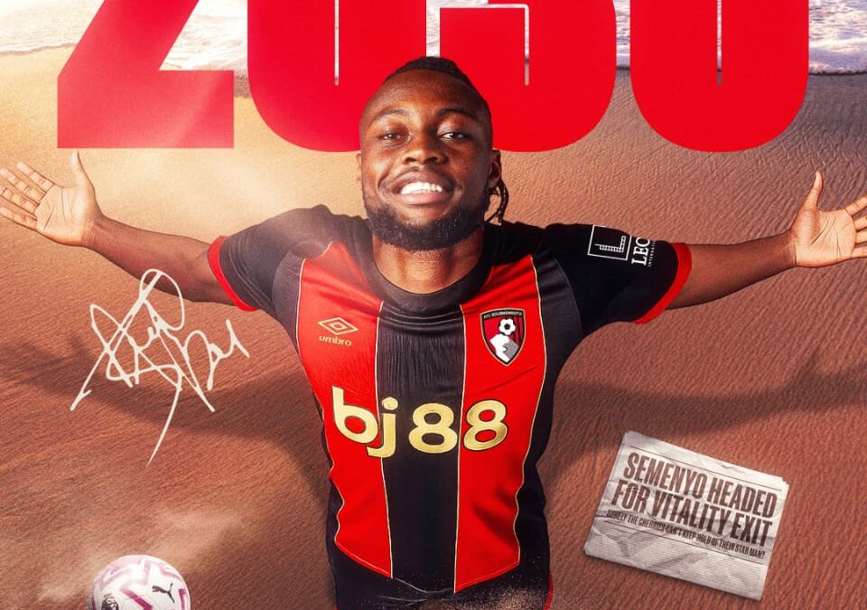 “Semper with Semenyo: Bournemouth Secure Star Forward’s Future”