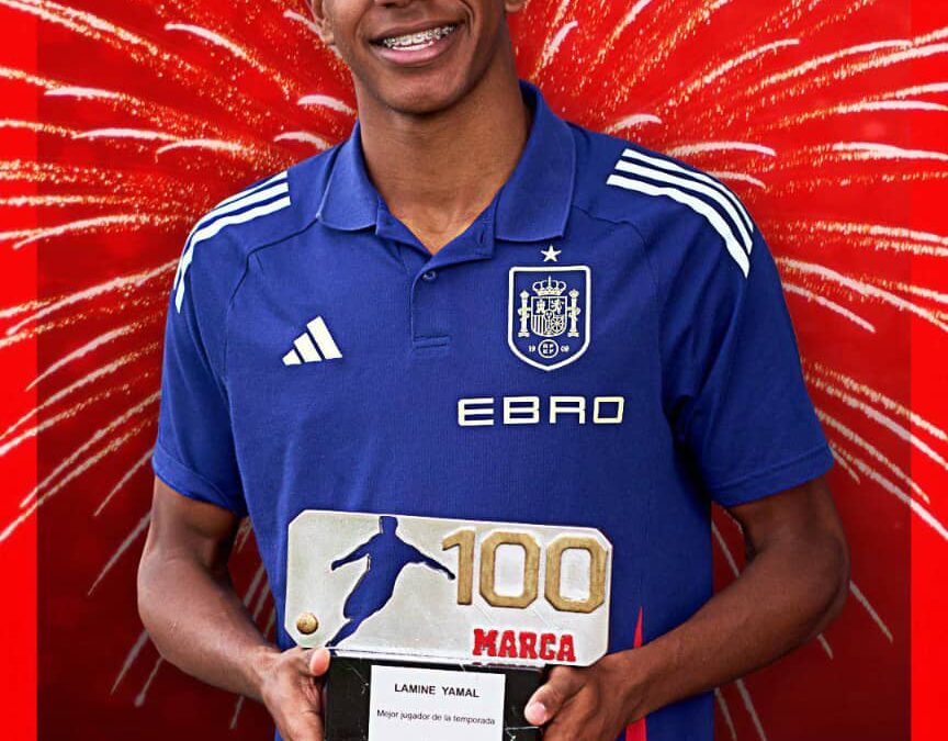 Lamine Yamal Crowned Europe’s Finest by MARCARising Royalty: Barcelona Wonderkid Named Best European Player of 2024/25