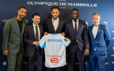 Auba Returns to Marseille: A New Chapter Begins at the Vélodrome ⚪️