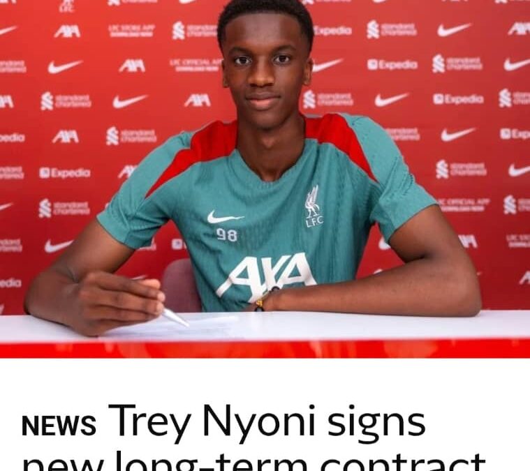 From Young Red to Senior Star: Trey Nyoni Joins Liverpool First Team