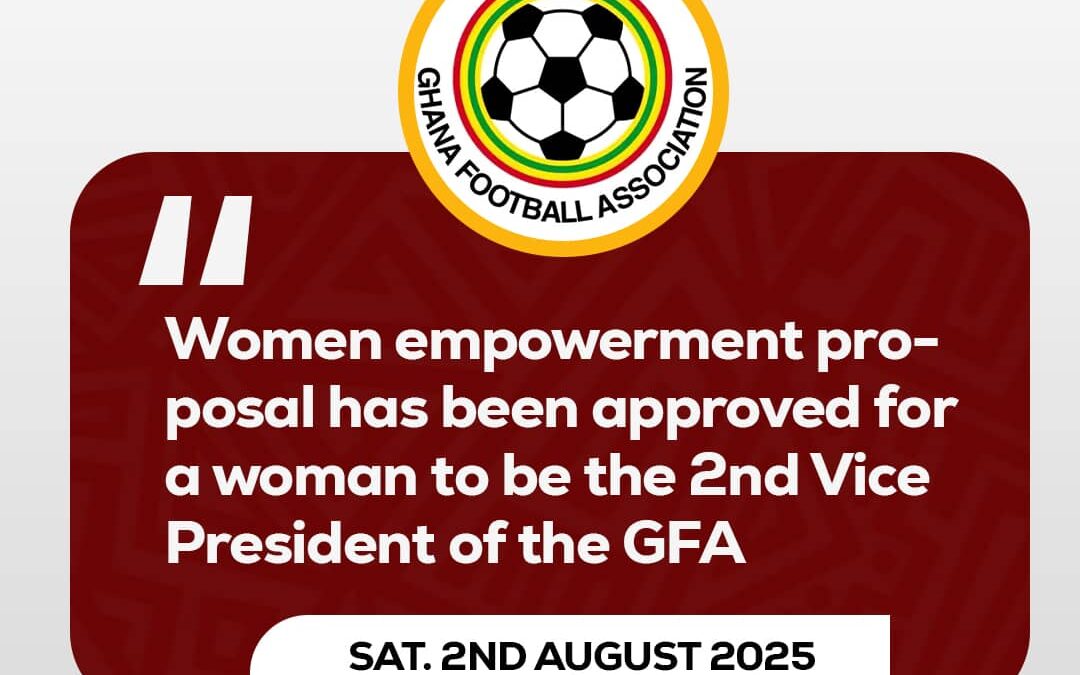 ⚽ GFA Makes Bold Move: Women Empowerment Proposal Approves Two Vice President Positions ✨