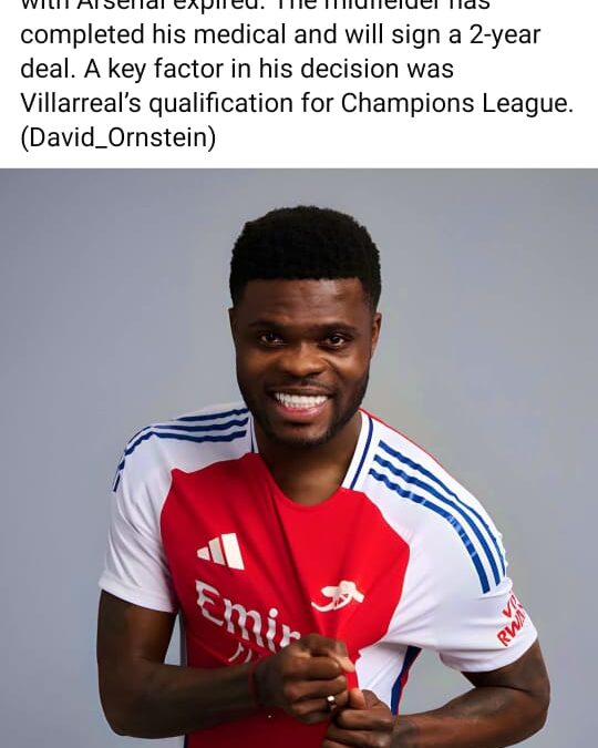 Partey in Yellow: Ghana Star Seals Villarreal Move After Arsenal Exit