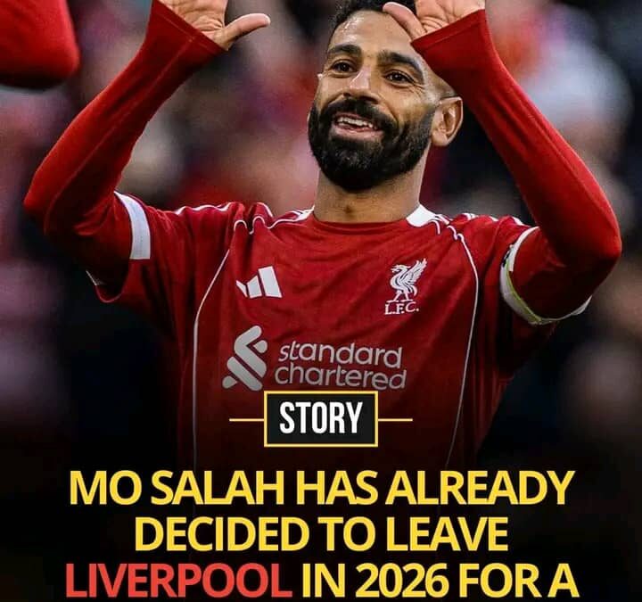 “Salah Sets Date for Emotional Liverpool Exit – Eyes Saudi Move in 2026”